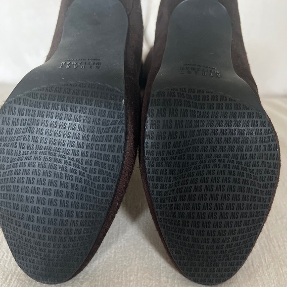 Stuart Weitzman 110 mm stiletto suede boot - Picture 4 of 12